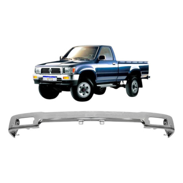 Parachoque Toyota Hilux Sr5 Cs Cd 1992 1993 1994 1995 A 2001 Cromado