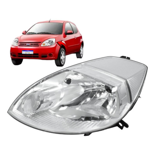 Farol Ford Ka 2008 2009 2010 2011 2012 2013 L.e Novo Esquerdo