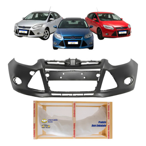 Parachoque Dianteiro Ford Focus 2014 2015 Novo Preto