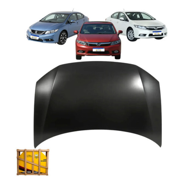 Capo Honda Civic 2012 2013 2014 A 2016 Lxs Lxr Exr Novo