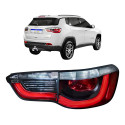 Jogo De Lanterna Jeep Compass 2017 2018 19 A 2021 Novo C/led Ambos Lados Vermelho