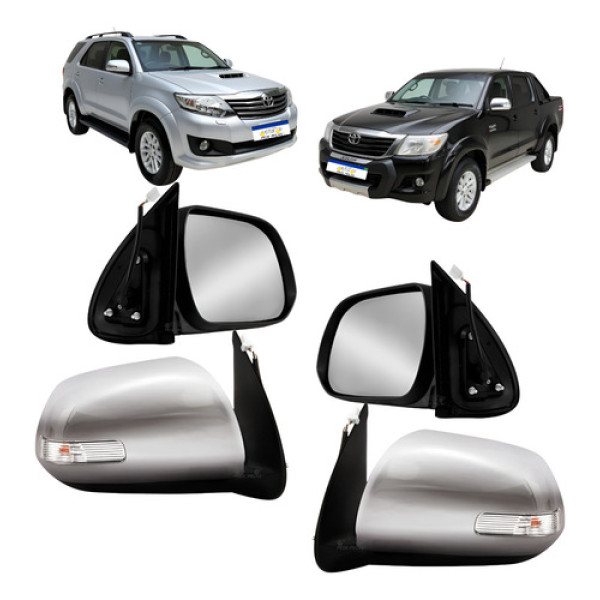 Retrovisor Toyota Hilux Sw4 2012 2013 2014 2015 C/pisca Novo