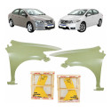 Par Paralama Honda City 2008 2009 A 2014 S/furo