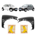 Par Paralama Ford Ka 1999 2002 2004 A 2007 Novo