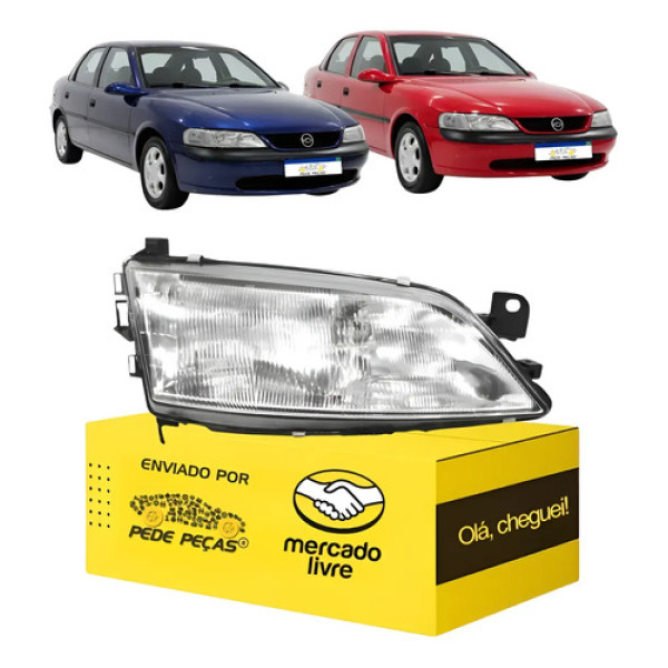 Farol Sinaleira Direita Chevrolet Vectra 1996 97 1998 Vidro Direito/passageiro