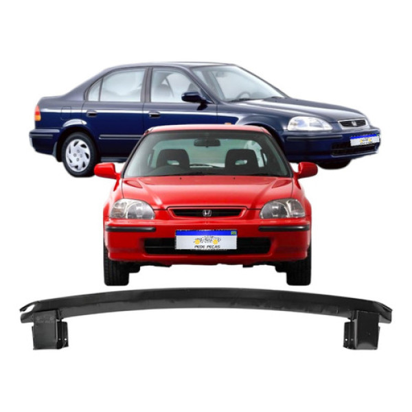 Alma Parachoque Dianteiro Honda Civic 1996 1997 1998 A 2000