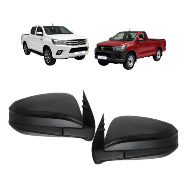 Retrovisor Manual Toyota Hilux Sw4 2016 A 2025 S/ Pisca Par