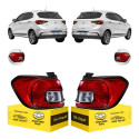 Par Lanterna Traseira Canto Fiat Argo 2018 2019 2020 A 2026 Ambos Lados Cristal