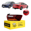 Lanterna Sinaleira Canto Jetta 2018 A 23 2024 Full Led L.d Direito/passageiro Vermelho