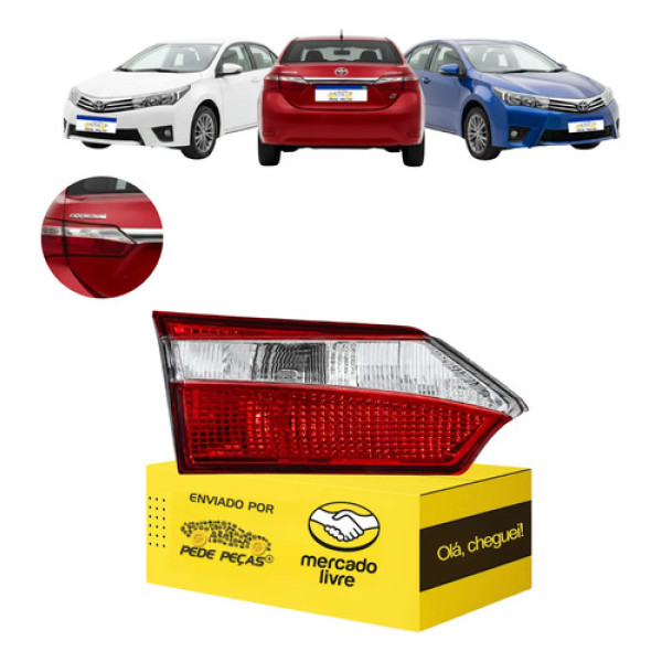 Lanterna Sinaleira Tampa Toyota Corolla 2015 A 2017 S/led Le Esquerdo/motorista