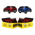 Par Lanterna Byd Song Plus 2023 2024 2025 Led Nova Ambos Lados Vermelho