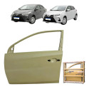 Porta Dianteira Toyota Yaris Sedan 2019 A 2025 Novo Le Dianteira Esquerdo Cinza