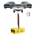 Refletor Parachoque Traseiro Jaecoo 7 Phev 2025 2026 2027 Vermelho Direito/passageiro
