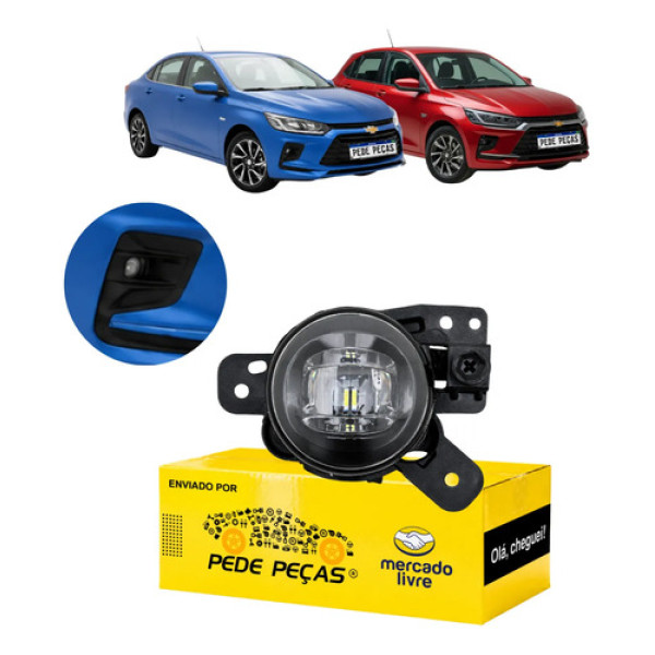 Farolete Cibié Gm Onix 2026 Hatch Plus Turbo Premier Novo Ld Cristal
