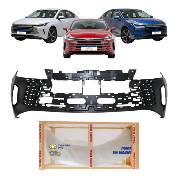 Parachoque Dianteiro Byd King 2024 2025 2026 Novo Preto