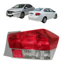 Lanterna Traseira Direita Honda City 2009 2010 2011 2012 Direito/passageiro Vermelho