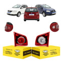 Par Lanterna Tampa Spacefox 2006 2007 2008 09 2010 Vermelho Ambos Lados