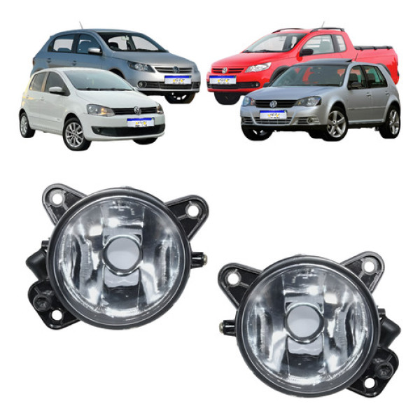 Farol Milha Gol Saveiro Voyage G5 Golf Polo Fox Spacefox