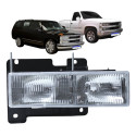 Farol Gm Silverado Foco Duplo 1993 94 95 96 97 98 A 2001 Ld Direito/passageiro