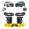 Kit Completo Farol Jaecoo 7 2025 2026 2027 Led Drl S/motor Ambos Lados