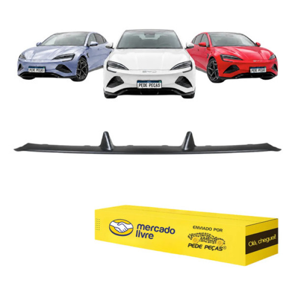 Spoiler Inferior Parachoque Dianteiro Byd Seal 2023 A 2027 Preto