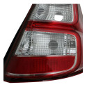 Lanterna Com Borda Vermelha Sandero 2012 2013 2014 Novo Direito/passageiro Vermelho