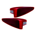 Par Lanterna Traseira Canto Hb20s 2023 2024 2025 2026 C/led Ambos Lados Vermelho