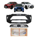 Parachoque C/grade Gwm Haval H6 Gt 2023 2024 2025 Preto Preto/fosco