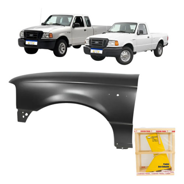 Paralama Ford Ranger 1998 1999 2000 A 2009 S/furo Novo Le