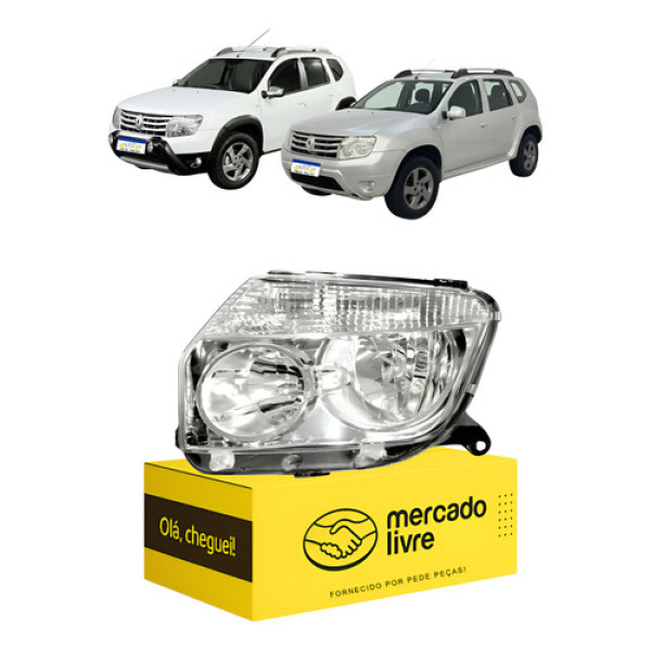 Farol Sinaleira Duster 2012 2013 2014 2015 L.e Novo Esquerdo/motorista