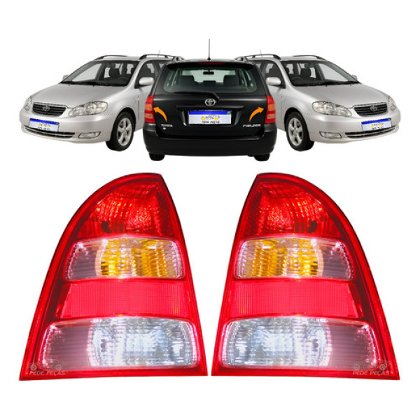 Lanterna Toyota Corolla Fielder 2004 2005 2006 2007 2008