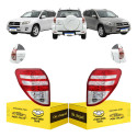 Lanterna Toyota Rav4 2009 2010 2011 2012 C/led Nova Par Ambos Lados Cristal
