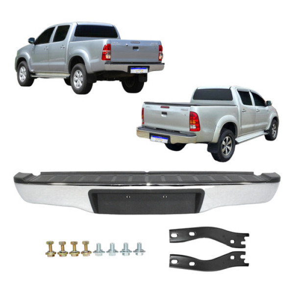 Parachoque Traseiro Toyota Hilux 2005 2006 2007 2008 A 2015