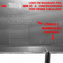 Parachoque Dianteiro Golf 2008 09 A 2013 Original C/f Milha Preto