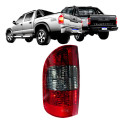 Par Lanterna Chevrolet S10 2001 2002 2003 A 2008 Fume Claro Ambos Lados Vermelho