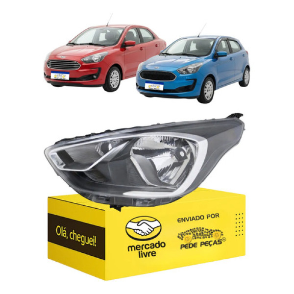 Farol Sinaleira Ford Ka Freestyle 2019 2020 2021 L.e Esquerdo/motorista