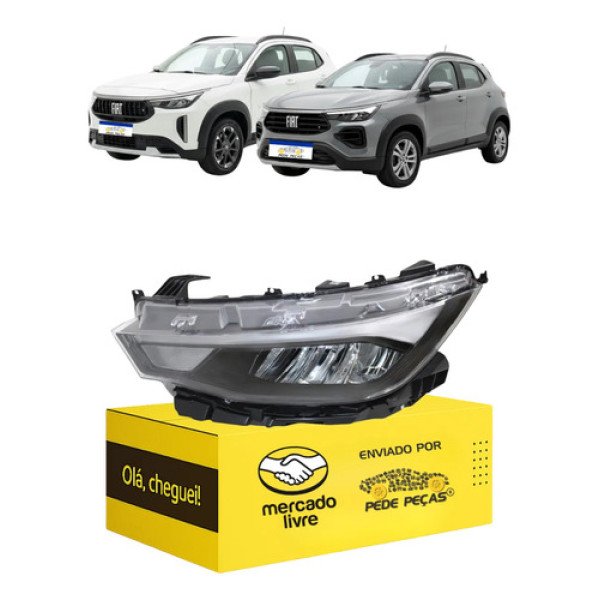 Farol Sinaleira Fiat Pulse 2022 2023 24 25 2026 C/led Le Esquerdo/motorista