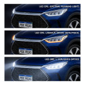 Sinaleira Farol Byd Song Plus 2023 A 2025 Com Reator Le Esquerdo/motorista