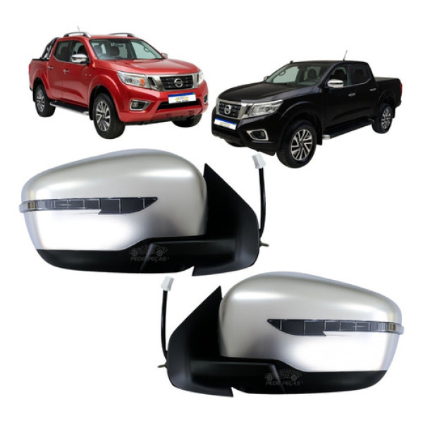 Retrovisor Nissan Frontier 2017 A 2025 Par C/pisca Elétrico