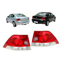 Par Lanterna Sinaleira Chevrolet Vectra Sedan 2006 A 2011 Direito Vermelho