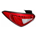 Lanterna Sinaleira Fiat Cronos 2018 A 2026 C/led Fumê Le Esquerdo/motorista Vermelho