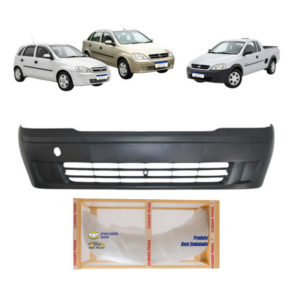 Parachoque Gm Corsao Corsa Montana 2003 2004 2005 2006 Preto