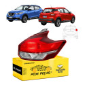 Sinaleira Traseira Nissan Kicks 2017 A 2021 Sv Sl Active Ld Direito/passageiro Vermelho