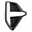 Moldura Farol Milha Caoa Chery Tiggo 7 Sport 2024 25 26 2027 Preto Brilhante / Black Piano Direito
