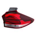 Jogo Completo Sinaleira Traseira Tracker 2020 A 2025 S/led Ambos Lados Vermelho Cristal