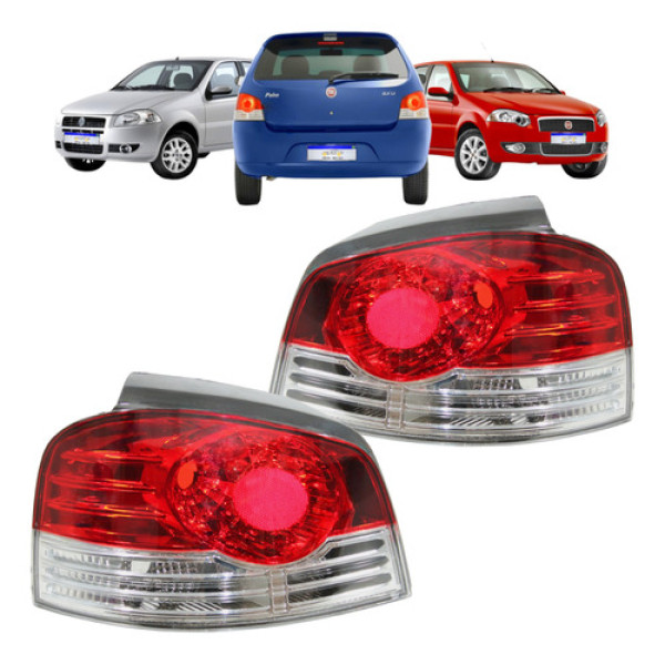 Lanterna Fiat Palio 2007 2008 2009 2010 2011 Novo