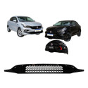 Grade Inferior Central Fiat Cronos 2018 2019 2020 A 2026 Preto Texturizado / Fosco