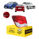 Lanterna Canto Cruze Sedan Lt Ltz 2012 13 14 15 2016 Nova Le Esquerdo/motorista Vermelho