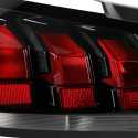 Lanterna Peugeot 208 2021 2022 2023 2024 L.e Griffe Allure Esquerdo/motorista Vermelho/preto