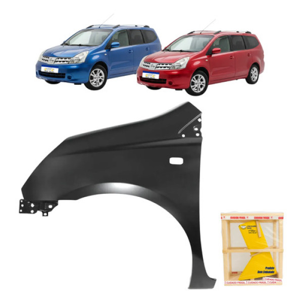 Paralama Nissan Livina 2009 2010 2011 2012 2013 2014 Novo